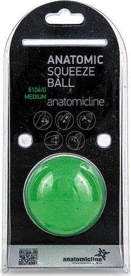 Anatomic Line Ball Antistress in Green Color