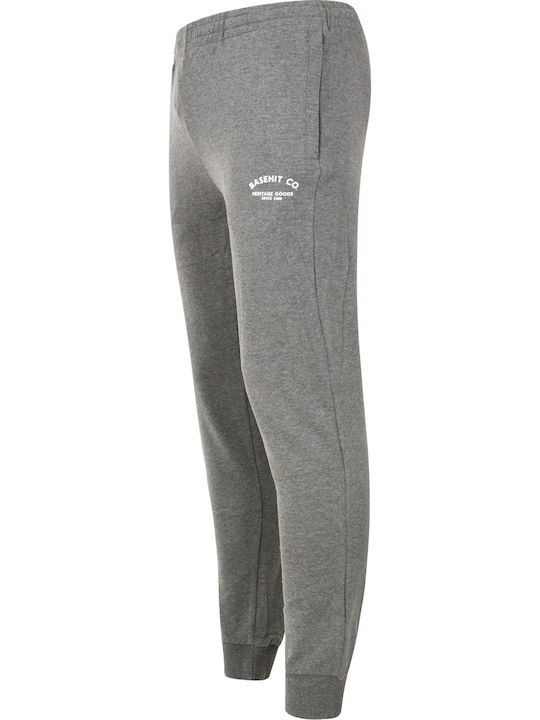 Παντελόνι Φόρμας με Λάστιχο Grey Melange