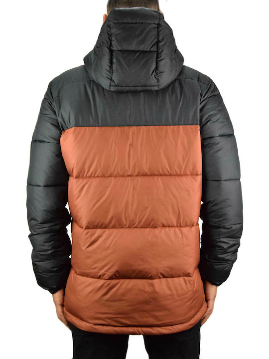 Columbia Pike Lake Herren Winter Jacke Puffer Braun