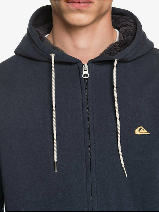 Everyday Sherpa Sweatshirt with Hood Navy