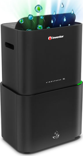 Inventor Atmosphere XL Dehumidifier with Compressor Ionizer and Wi-Fi 20lt Black