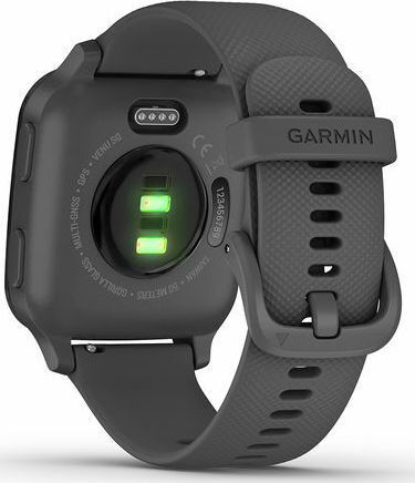 Venu SQ Aluminium 37mm Smartwatch με Παλμογράφο (Shadow Grey)