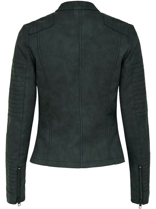 Ava Γυναικείο Biker Jacket Μαύρο
