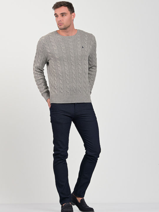 Langarm-Pullover Gray