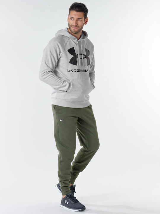 Rival Big Sweatshirt mit Kapuze Heather Grey