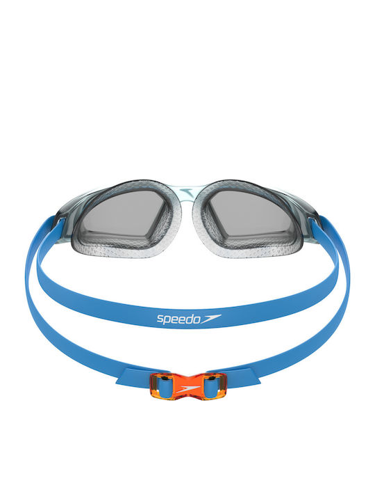 Speedo Hydropulse Swimming Goggles Kids with Anti-fog Lenses Blue