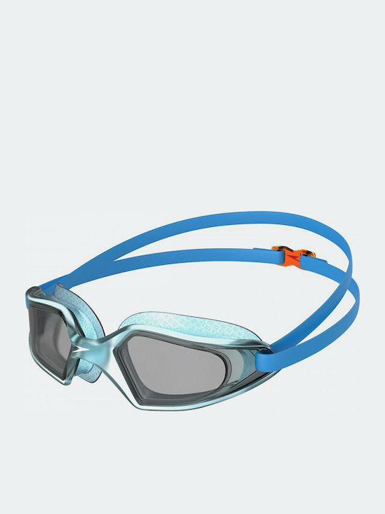 Speedo Hydropulse Swimming Goggles Kids with Anti-fog Lenses Blue