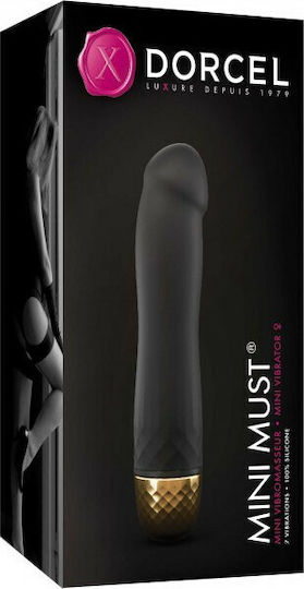 Dorcel Mini Must Mini Δονητής 12cm Black / Gold