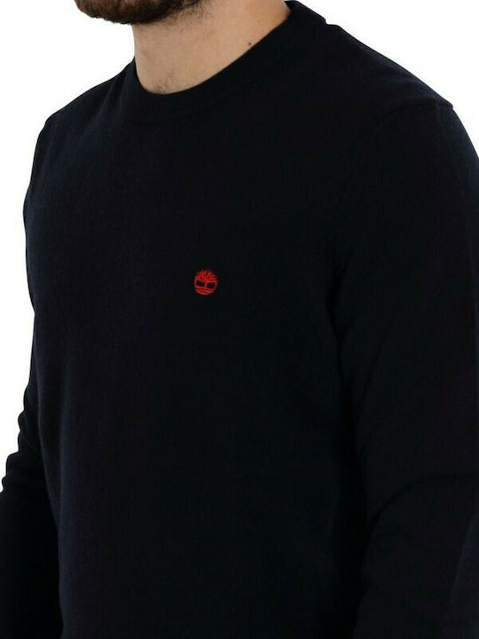 Cohas Brook Langarm-Pullover Marineblau