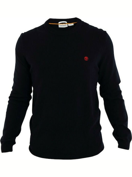 Cohas Brook Langarm-Pullover Marineblau