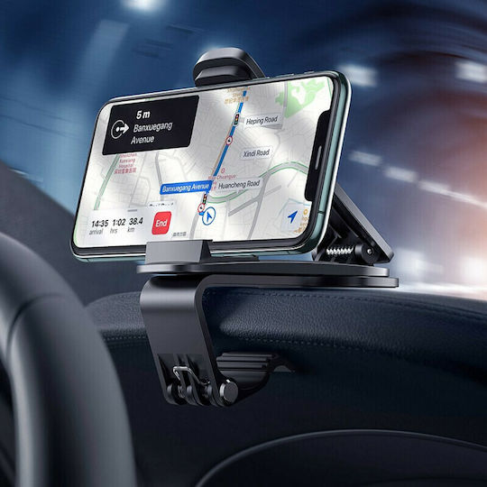 Baseus Big Mouth Pro Car Holder Car Mobile Mount with Clip-Peg Silver