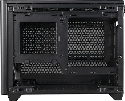 CoolerMaster Masterbox NR200P Gaming Mini Tower Κουτί Υπολογιστή με Πλαϊνό Παράθυρο Μαύρο