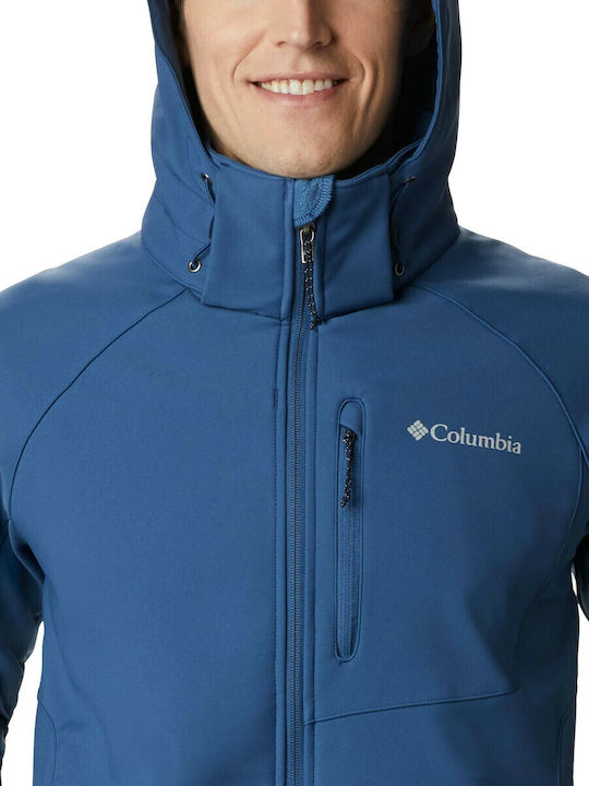 Cascade Ridge II Winter Jacke Softshell Wasserdicht und Winddicht Blau