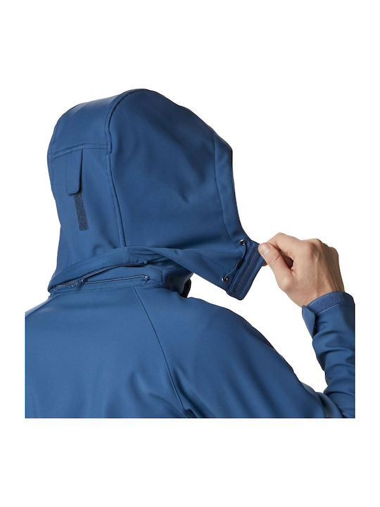 Cascade Ridge II Winter Jacke Softshell Wasserdicht und Winddicht Blau