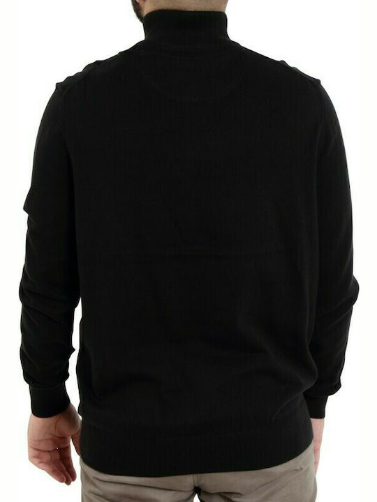 Timberland Williams River Men's Long Sleeve Sweater with Zipper Black