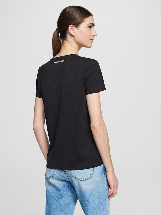 Karl Lagerfeld Femeie Tricou Negru