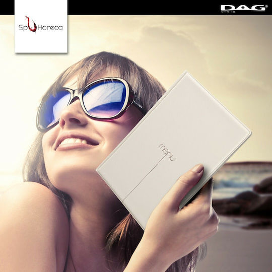 DAG Style Menü-Halter in Beigem Farb 29,7x21 cm Menu A4