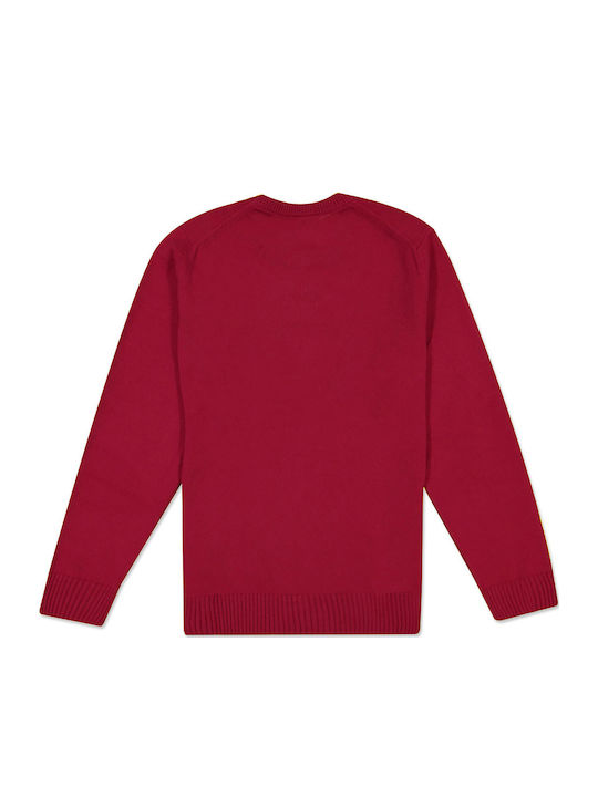 Long Sleeve Sweater Burgundy