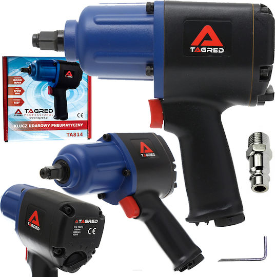 Tagred TA814 Αερόκλειδο 1/2" με Μέγιστη Ροπή 173.35kgm