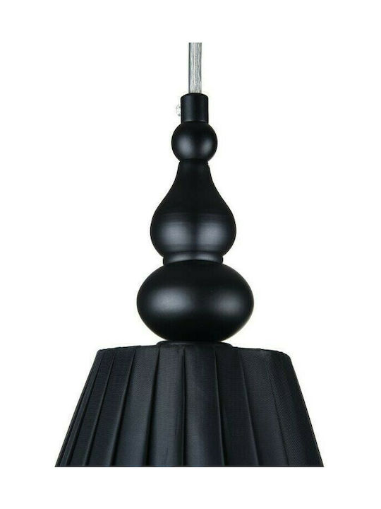 Maytoni Majorca Hängelampe Schwarz Glocke mit Fassung E14, E.14 17cm.