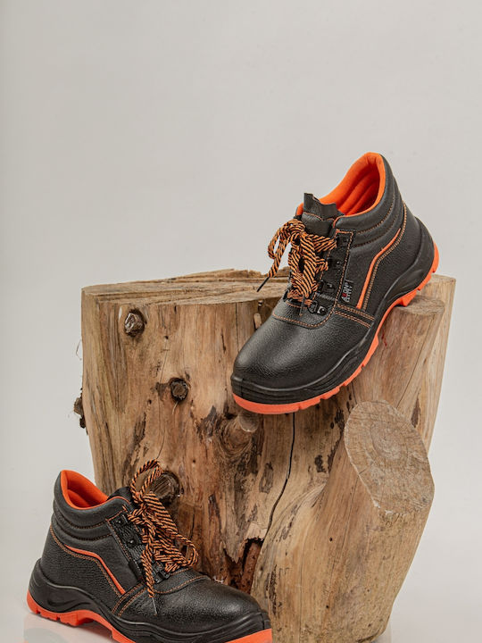 Axon Waterproof Boots Safety Black S3 with Certification SRC