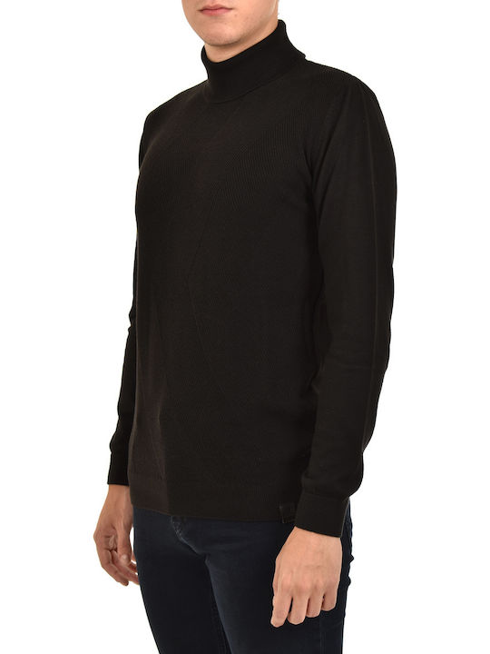 Brokers Sweater Turtleneck-Black Black (20-512-866-10-080)