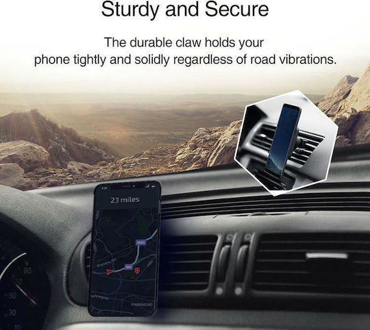 Pitaka Βάση Κινητού Αυτοκινήτου MagMount Qi v3 Wireless Charger / Air Vent Mount με Μαγνήτη και Ασύρματη Φόρτιση
