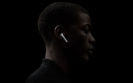 Apple AirPods με Ασύρματη Θήκη Φόρτισης (2019) Earbud Bluetooth Handsfree Ακουστικά με Θήκη Φόρτισης Λευκά