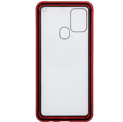 Magneto Synthetic 360 Full Cover Red (Galaxy A21s)