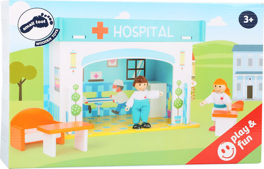 Small Foot Playhouse Hospital with Accessories Furniture for Dollhouse