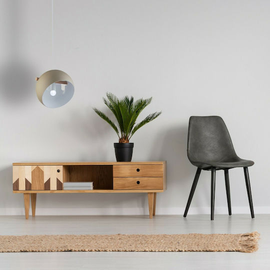 Hatzipantos Stores Pendant Light Brown with Socket E27 29cm