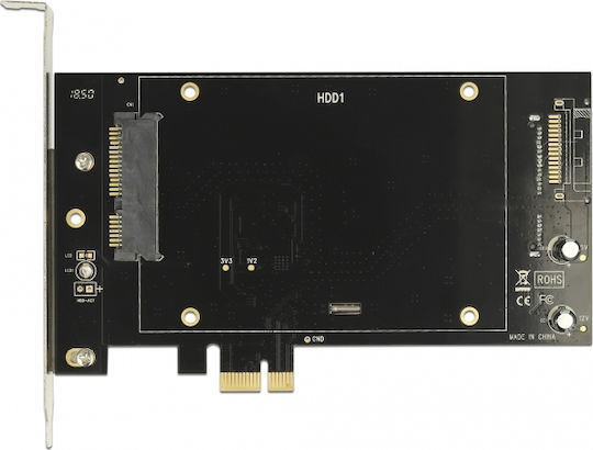 DeLock PCI Express x1 to 2 x SATA HDD / SSD (90349)