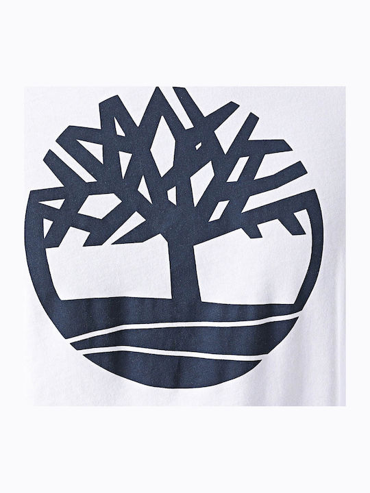 K-R Brand Tree T-shirt Λευκό