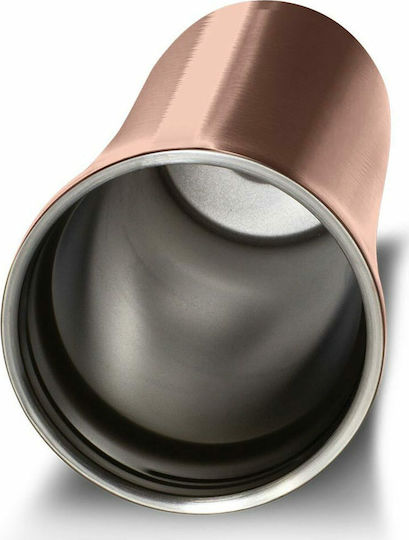 Berlinger Haus Steel Coffee Mug Glass Thermos Stainless Steel 500ml Gold with Mouthpiece