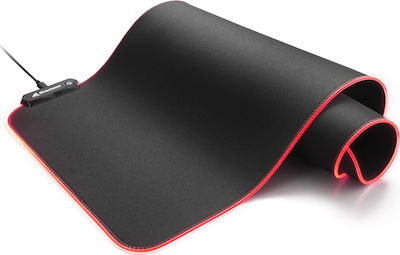 Sharkoon 1337 RGB V2 Mauspad XXL 800mm mit RGB-Beleuchtung Schwarz