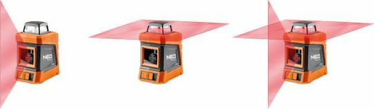 Neo Tools Selbstnivellierend Rotierend Laser-Wasserwaage Roter Strahl mit Arbeitsbereich 15m