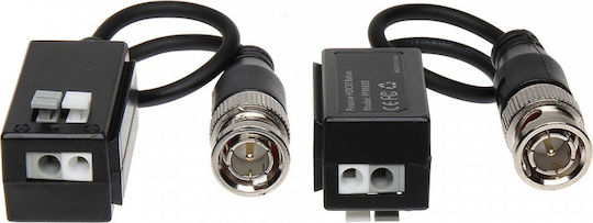 Hikvision Video Balun for CCTV Systems Black DS-1H18S/E-E