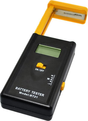 E-Sun BT-21 Digitale Batterietester mit Hebel zur Einstellung der Batteriegröße