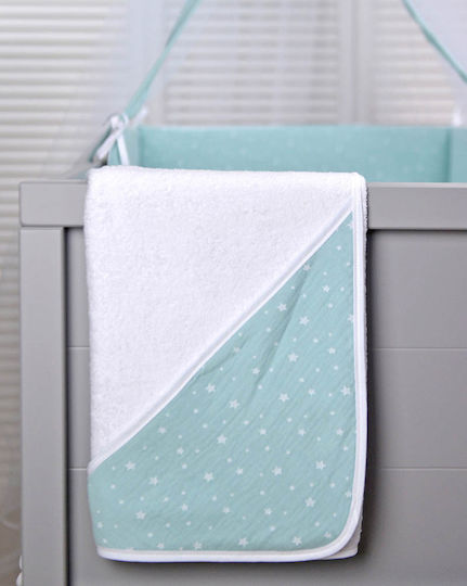 Baby Oliver Baby Bettwäsche-Set Für Krippe Grün 2 Stück