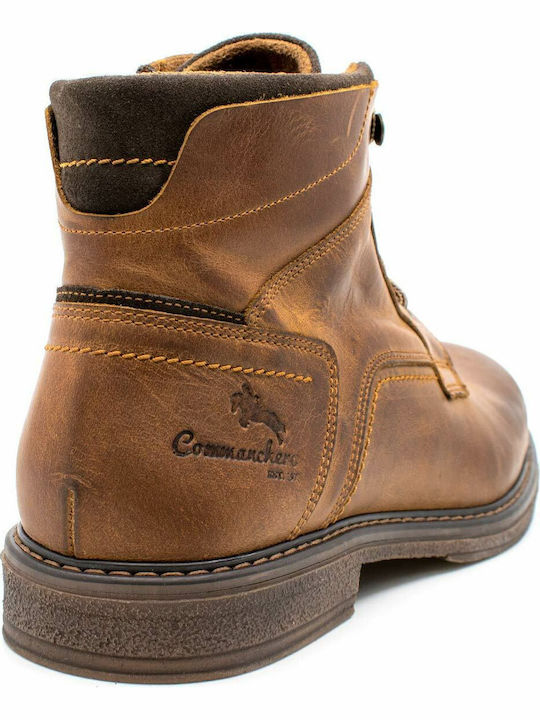 Leather Tabac Brown Boots