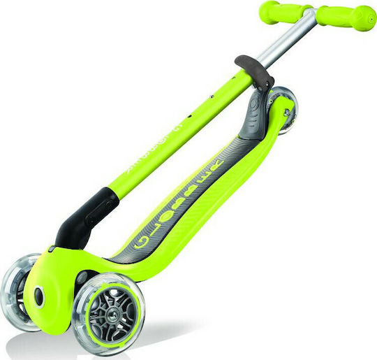 Globber Kinderroller Klappbar Primo Foldable Total 3-Rad Für 3+ Jahre Grün