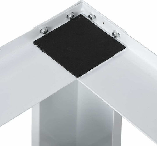 vidaXL 51194 Basis Für Waschmaschine/Trockner aus Edelstahl 127x54.5εκ. 1Stück