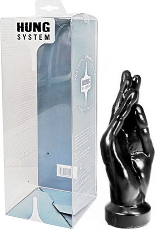 Hung System Hello Πρωκτική Σφήνα Black 23.7cm