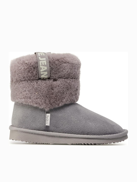 Pepe Jeans Μποτάκια Angel Plush Gray