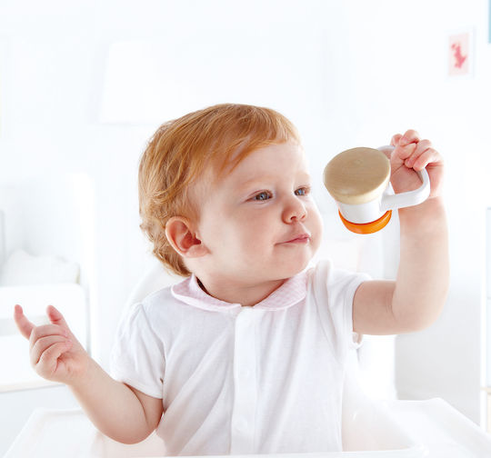 Hape Hölzene Baby Rassel Roller Rattle