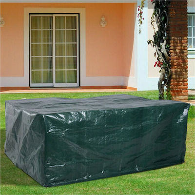 Outsunny Dining Table Cover Green 235x190x90cm