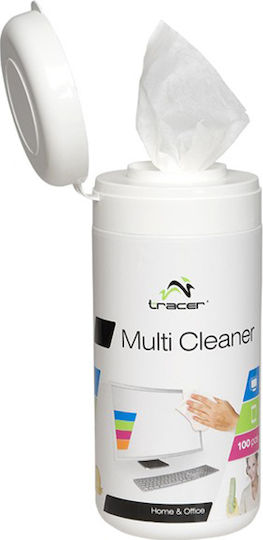 Tracer Multi Cleaner Wet Wipes Καθαριστικό Οθόνης 100τμχ