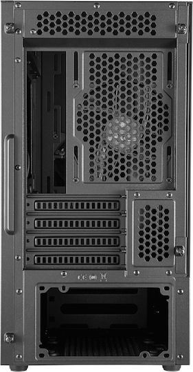 CoolerMaster Masterbox NR400 Without ODD Gaming Mini Tower Κουτί Υπολογιστή με Πλαϊνό Παράθυρο Γκρι