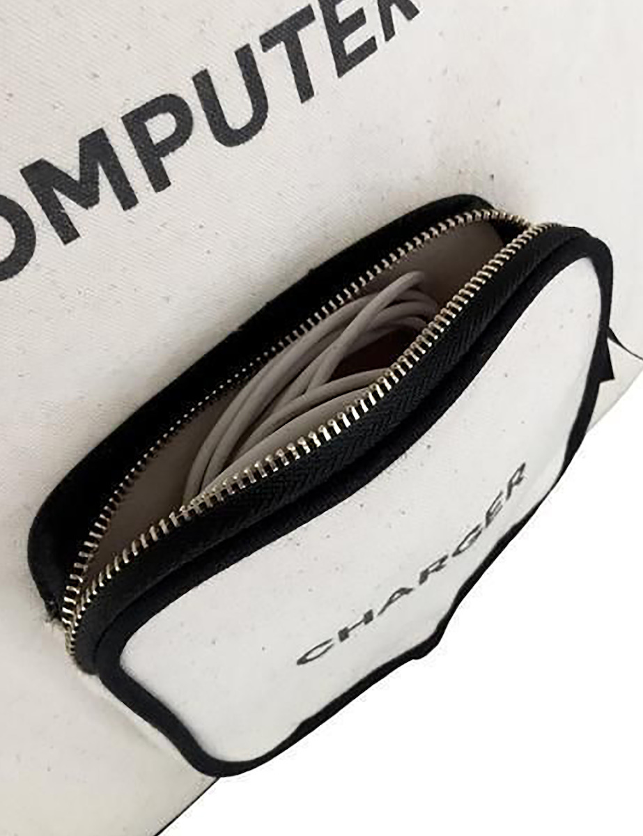 Bag-All Computer Case with Charger Pocket 13" White | Skroutz.gr
