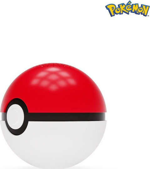 Teknofun Poke Ball Wireless Speaker Ηχείο Bluetooth Κόκκινο